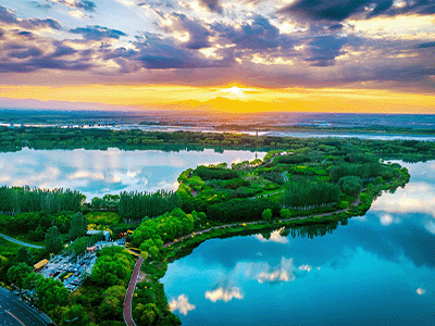 张掖国家湿地公园生态游